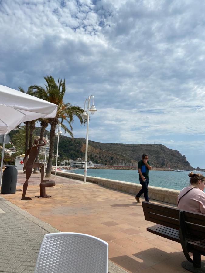 Javea Au Port Vue Mer Devant La Plage Grand Appartement Terrasse Clim Et Wifi Εξωτερικό φωτογραφία
